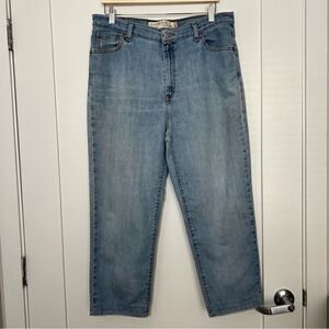 Levi's 512 Womens Jeans Size 16 M Blue Classic Slim Tapered American 90s Denim